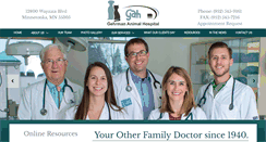 Desktop Screenshot of gehrman-animal.com